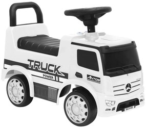 vidaXL Andador camião Mercedes Benz branco