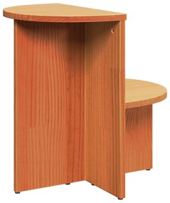 Mesa Lateral Castanho-mel 50 x 40 x 50 cm
