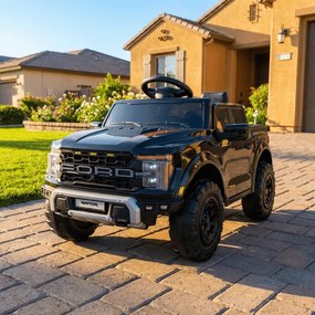 Carrinha Infantil bateria 12V Ford Raptor Preta