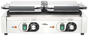 Grelhador sanduicheira Panini dupla 3600 W 57x30,5x20 cm