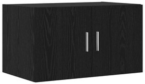 Gabinete de Armazenamento vidaXL Carvalho Preto 70x42.5x225 cm Madeira