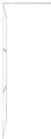 Divisória de chuveiro 80x195 cm vidro semiopaco ESG