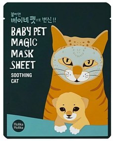Máscara Facial Holika Holika Baby Pet Cat Calmante (22 ml)