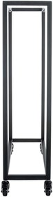 Suporte para lenha Hetta 25 x 60 x 100 cm Preto