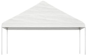 Tenda de Eventos com telhado 11,15x5,88x3,75 m polietileno branco