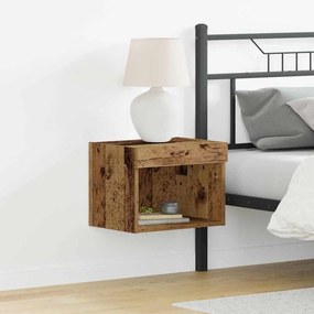 vidaXL Conjunto de móvel de TV 2 pcs Madeira Antiga 40 x 30 x 30 cm