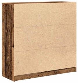 Aparador 100x35x99 cm derivados de madeira madeira velha