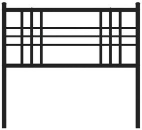 Cabeceira de cama 107 cm metal preto