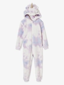 Sobrepijama Unicórnio branco claro bicolor/multicolo