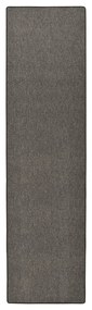 vidaXL Tapete/passadeira aspeto de sisal 80x300 cm antracite