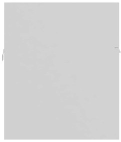 Conjunto de móveis de casa de banho derivados de madeira branco