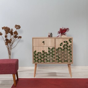 Cómoda Verybox – Carvalho Sonoma – 90x90x40 cm