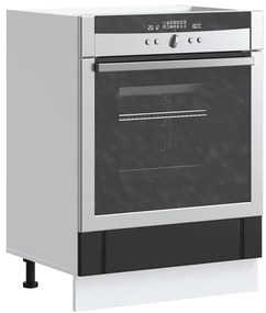 Armário Forno Lucca derivados de madeira preto