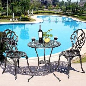 Mesas e Cadeiras Metálicas Terraço Jardim Pub Mesa Jardim Móveis Vintage