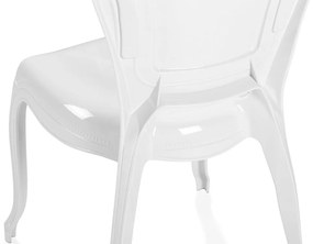 Conjunto de 2 cadeiras de jantar brancas VERMONT Beliani