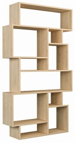 Estante Karmato – Carvalho Sonoma – 96 cm x 168,5 cm x 25,5 cm