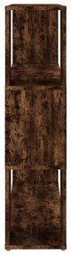 Estante/divisória 100x24x94 cm carvalho fumado
