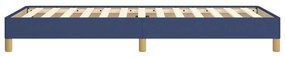 Estrutura de cama sem colchão 80x200 cm azul