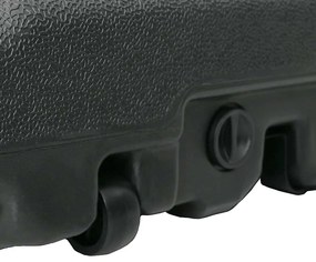 Suporte para guarda-sol de exterior preto