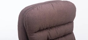 Cadeira de Escritório XXL Vancouver Fabric Castanho