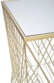 MESA DE APOIO 50X50X100 CM DOURADO