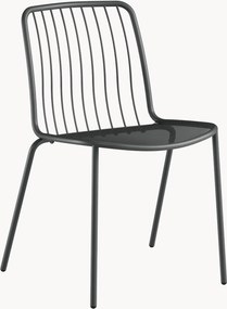 Cadeiras empilháveis para jardim Alisea, conjunto de 2