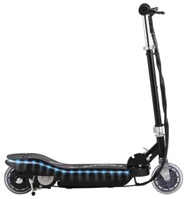 Trotinete/scooter elétrica com LEDs 120 W preto