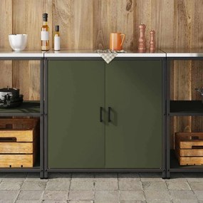 Armário de Armazenamento para Cozinha 60 x 50 x 92 cm