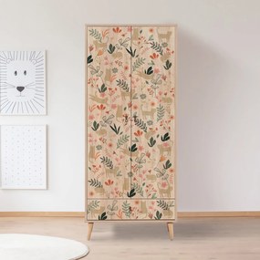 Guarda-roupa City – Multicolor – 80 cm x 190 cm x 45 cm