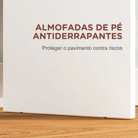 Toucador de Maquilhagem "Astrid" – 75x38x135 cm – Branco