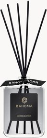 Difusor com varetas Smoke & Leather (fesia, flor de tília)