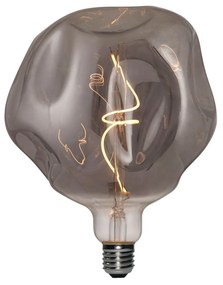Led Smoky Bumped Light Bulb Globe G180 Spiral Filament 5W E27 Dimmable 2000K
