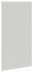 Cinzento Luz Plissada Cega 110x200 cm Largura Tecido 109,4cm