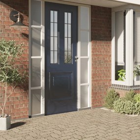 vidaXL Películas para janela fosco PVC branco