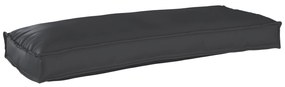 vidaXL Capa de Pallet para Banco Preta 100x40x8 cm Tecido Oxford