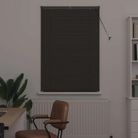 Persiana de Janela Cinzento-escuro 85 x 175 cm Alumínio
