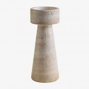 Candelabro Em Cimento Aumont ↑25 Cm - Sklum