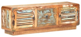 vidaXL Móvel de TV 120x30x40 cm madeira recuperada maciça
