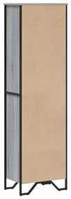 Estante 50x31x169 cm derivados de madeira cinzento sonoma