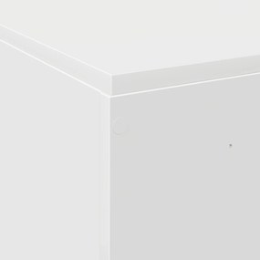 Cama de Armazenagem vidaXL Branca 120x190 cm