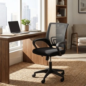 Cadeira de escritório Preta