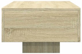 Mesa de centro 100x49,5x31 cm derivados madeira carvalho sonoma