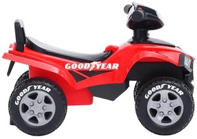 Moto-quatro infantil Good Year vermelho