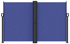 Toldo lateral retrátil 160x1000 cm azul