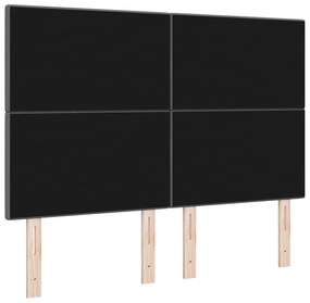 Cabeceira Estofada Cinza Escuro da 140 cm
