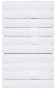 Toalhas 10 pcs 100x200 cm 360 gsm 100% algodão branco