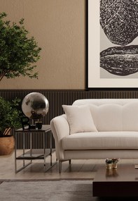 Sofá de 3 Lugares Costor – Branco – 230x100x96 cm