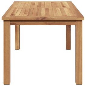 Mesa de centro Castanho 110 x 55 x 45 cm Madeira de teca sólida