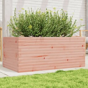 vidaXL Vaso/floreira de jardim 110x60x45,5 cm madeira douglas maciça