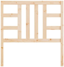 Cabeceira de cama 81x4x100 cm pinho maciço